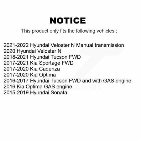 Kugel Front Rear Wheel Bearing Hub Assembly Kit For Hyundai Sonata Kia Tucson Optima Sportage N K70-101441